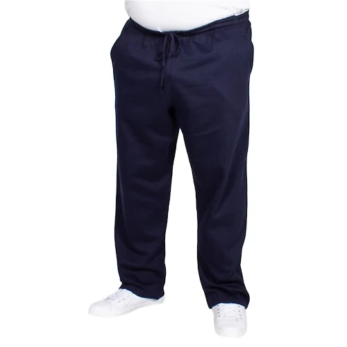 Bigdude Open Hem Joggers Navy 3 Bigdude Open Hem Joggers Navy
