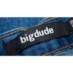 Bigdude Elasticated Waist Jeans Mid Wash -Urban Fit Shop img 0504