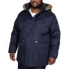 Bigdude Full Zip Parka Coat Navy 2 Bigdude Full Zip Parka Coat Navy -Urban Fit Shop img 1033 clipped rev 1