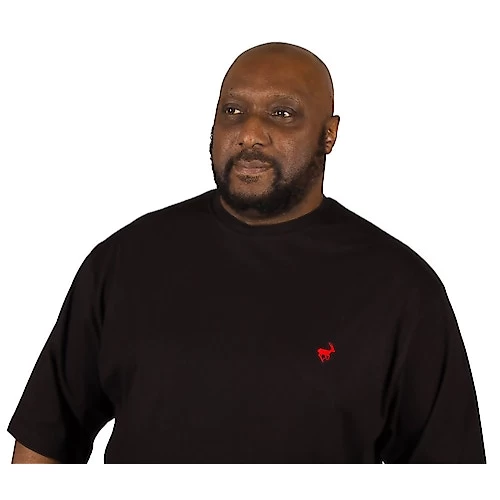 Bigdude Signature Crew Neck T-Shirt - Black 6 Bigdude Signature Crew Neck T-Shirt - Black - Image 4