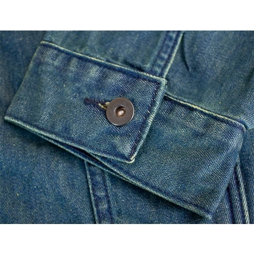 Bigdude Classic Denim Jacket Tint Wash 7 Bigdude Classic Denim Jacket Tint Wash - Image 5