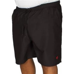 Bigdude Plain Swim Shorts Black -Urban Fit Shop img 1226 clipped rev 1