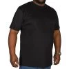 Bigdude Plain Crew Neck T-Shirt Black