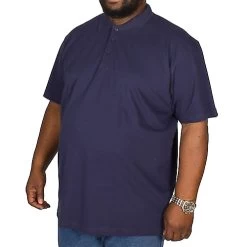 Bigdude Plain Polo Shirt- Navy -Urban Fit Shop img 1551 clipped rev 1 1