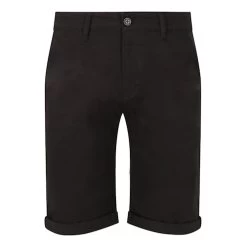 Bigdude Stretch Chino Shorts Black