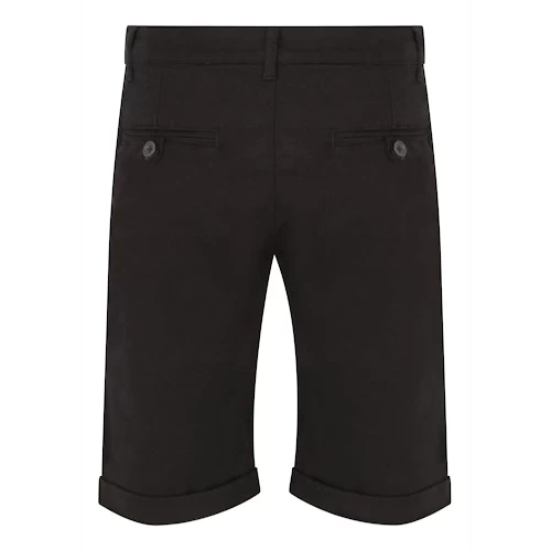 Bigdude Stretch Chino Shorts Black 6 Bigdude Stretch Chino Shorts Black - Image 4