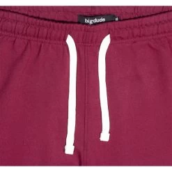 Bigdude Basic Joggers Burgundy -Urban Fit Shop img 2114 1