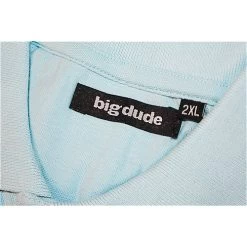 Bigdude Plain Polo Shirt Light Blue -Urban Fit Shop img 2523