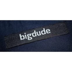 Bigdude Oxford Long Sleeve Shirt Navy Tall -Urban Fit Shop img 2775 2