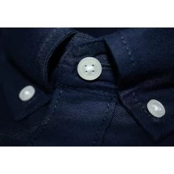 Bigdude Oxford Long Sleeve Shirt Navy Tall -Urban Fit Shop img 2778 3