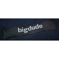 Bigdude Oxford Short Sleeve Shirt Navy Tall -Urban Fit Shop img 2801 2
