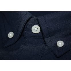 Bigdude Oxford Short Sleeve Shirt Navy Tall -Urban Fit Shop img 2802 3