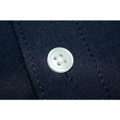 Bigdude Oxford Short Sleeve Shirt Navy Tall -Urban Fit Shop img 2805 2