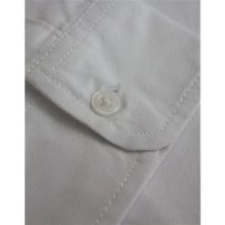 Bigdude Oxford Long Sleeve Shirt White Tall -Urban Fit Shop img 2814 2 1