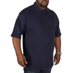 Bigdude Polo Shirt With Pocket Navy 9 Bigdude Polo Shirt With Pocket Navy -Urban Fit Shop img 3844 clipped rev 1
