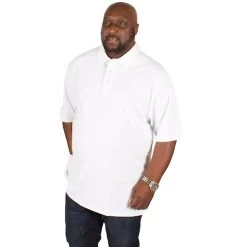 Bigdude Plain Polo Shirt White -Urban Fit Shop img 3857 clipped rev 1 1