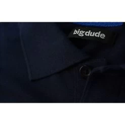 Bigdude Plain Polo Shirt- Navy -Urban Fit Shop img 3995