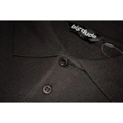 Bigdude Embroidered Polo Shirt Black -Urban Fit Shop img 4093 3