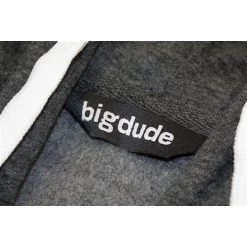 Bigdude Essentials Hoody Charcoal Marl Tall -Urban Fit Shop img 4165 1 1