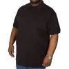 Bigdude Polo Shirt With Pocket Black Tall -Urban Fit Shop img 4494 clipped rev 1 4 1