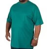 Bigdude Plain Crew Neck T-Shirt Green -Urban Fit Shop img 4882 clipped rev 1 1