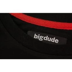 Bigdude Signature Crew Neck T-Shirt - Black 15 Bigdude Signature Crew Neck T-Shirt - Black -Urban Fit Shop img 4981 1