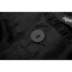 Bigdude Elasticated Waist Cargo Shorts Black -Urban Fit Shop img 5691 1