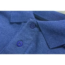 Bigdude Plain Polo Shirt Denim Tall -Urban Fit Shop img 5859 3