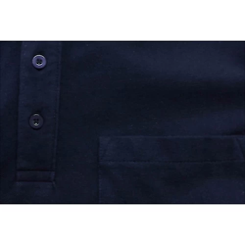 Bigdude Polo Shirt With Pocket Navy 7 Bigdude Polo Shirt With Pocket Navy - Image 5