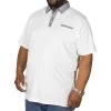 Bigdude Contrast Jersey Polo Shirt White 2 Bigdude Contrast Jersey Polo Shirt White -Urban Fit Shop img 6161 clipped rev 1