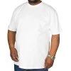 Bigdude Plain Crew Neck T-Shirt White Tall -Urban Fit Shop img 6362 clipped rev 1 1 3