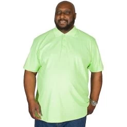 Bigdude Plain Polo Shirt Green Tall -Urban Fit Shop img 6373 clipped rev 1 1 1