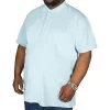 Bigdude Plain Polo Shirt Light Blue