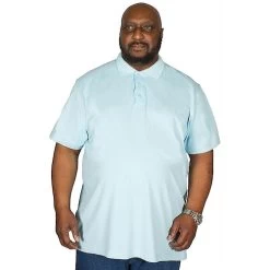 Bigdude Plain Polo Shirt Light Blue -Urban Fit Shop img 6389 clipped rev 1 1