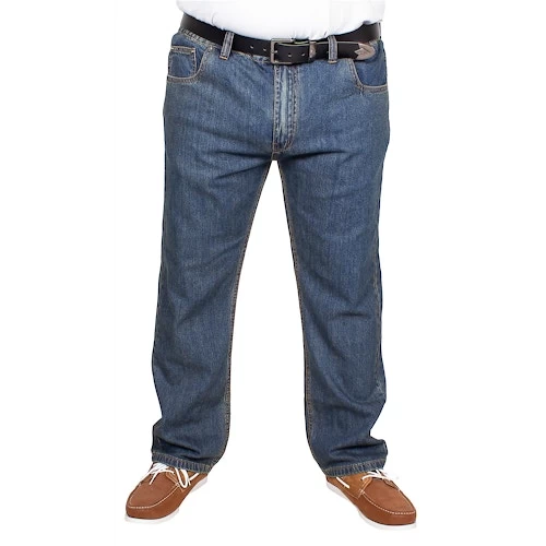 Bigdude Elasticated Waist Jeans Tint Wash 4 Bigdude Elasticated Waist Jeans Tint Wash - Image 2
