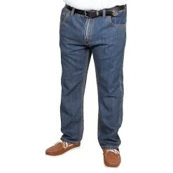 Bigdude Elasticated Waist Jeans Tint Wash 14 Bigdude Elasticated Waist Jeans Tint Wash -Urban Fit Shop img 7023 clipped rev 1 1