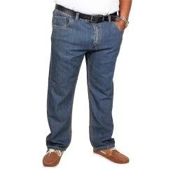 Bigdude Elasticated Waist Jeans Tint Wash 15 Bigdude Elasticated Waist Jeans Tint Wash -Urban Fit Shop img 7024 clipped rev 1 2