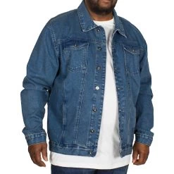 Bigdude Classic Denim Jacket Mid Wash