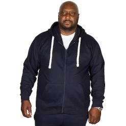 Bigdude Essentials Hoody Navy Tall -Urban Fit Shop img 8986 clipped rev 1 1