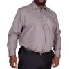Bigdude Classic Long Sleeve Poplin Shirt Charcoal -Urban Fit Shop img 9346 clipped rev 1