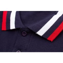 Bigdude Chunky Tipped Polo Shirt Navy -Urban Fit Shop img 9505 1