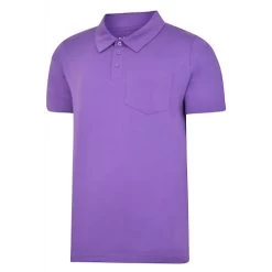 Bigdude Jersey Polo Shirt With Pocket Purple -Urban Fit Shop jersey polo shirt w pocket purple 2