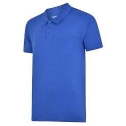 Bigdude Jersey Polo Shirt With Pocket Royal Blue -Urban Fit Shop jersey polo shirt w pocket royal 2