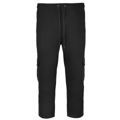 Bigdude Straight Leg Cargo Joggers Black -Urban Fit Shop jogger with pockets black front