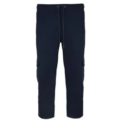 Bigdude Straight Leg Cargo Joggers Navy -Urban Fit Shop jogger with pockets navy front