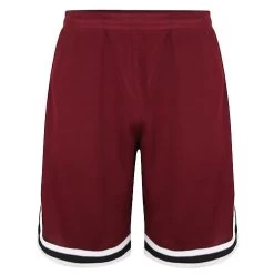 Bigdude Performance Shorts Burgundy