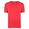 Bigdude Plain Crew Neck T-Shirt Red Space Cherry Tall -Urban Fit Shop plain crewe neck tshirt red cherry 1 1