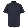 Bigdude Classic Short Sleeve Poplin Shirt Navy Tall -Urban Fit Shop short sleeve shirt navy 1