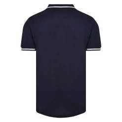Bigdude Tipped Polo Shirt Navy -Urban Fit Shop tipped pique polo navy 3
