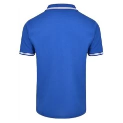 Bigdude Tipped Polo Shirt Royal Blue -Urban Fit Shop tipped pique polo royal 3